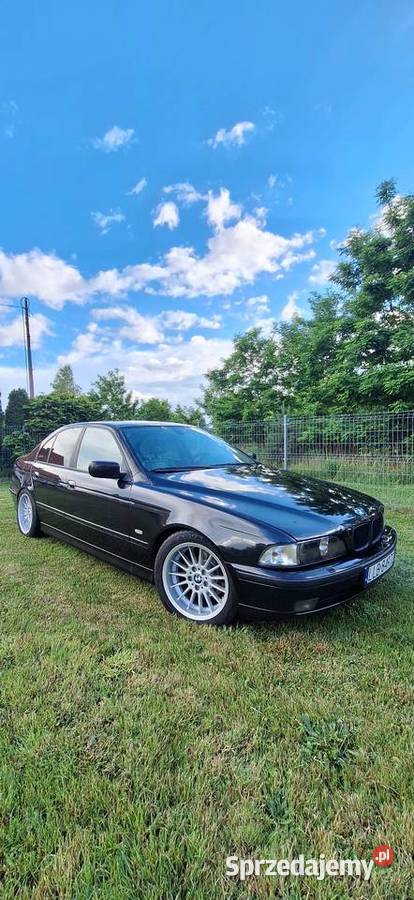 BMW E39 523i sedan manual lpg cosmosschwarz nieuszkodzony