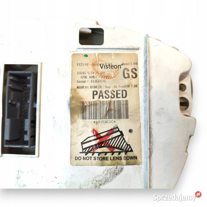 LICZNIK ZEGARY 4M5T10849GS Ford Focus MK2 C MK1 Części samochodowe
