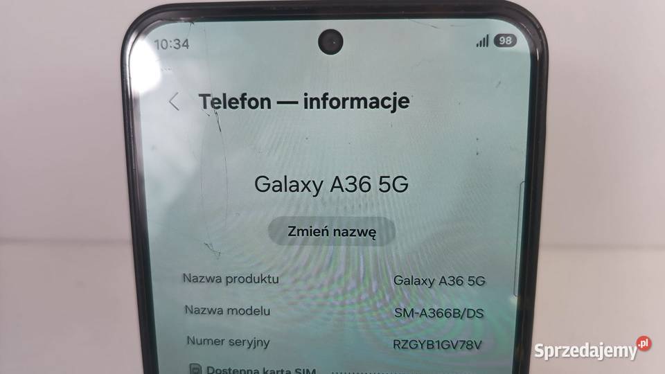 Smartfon SAMSUNG Galaxy A36 5G 8256GB Katowice