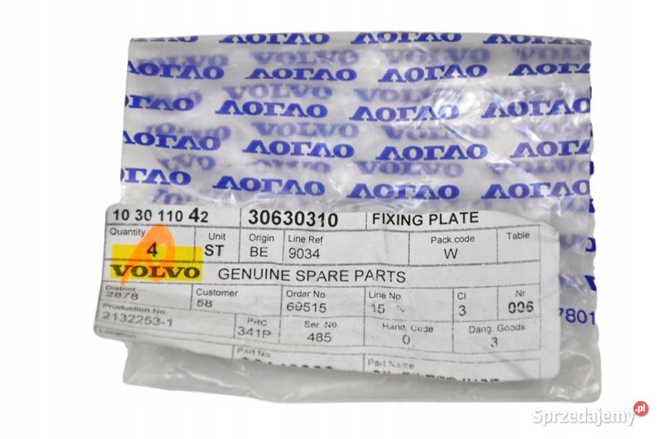 VOLVO V40 prawy zaczep rolety bagaznik 30630310 Bielany Wrocławskie