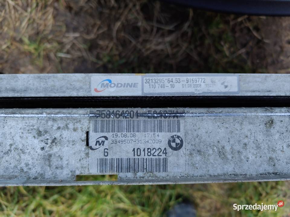Bmw e87 n43 komplet oryginalnych chłodnic łódzkie Aleksandrów Łódzki