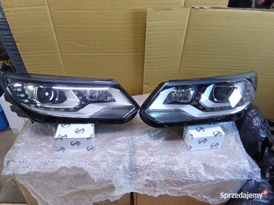 VW TiguanI lift reflektory bixenon LED skrętny Kamieniec Wrocławski