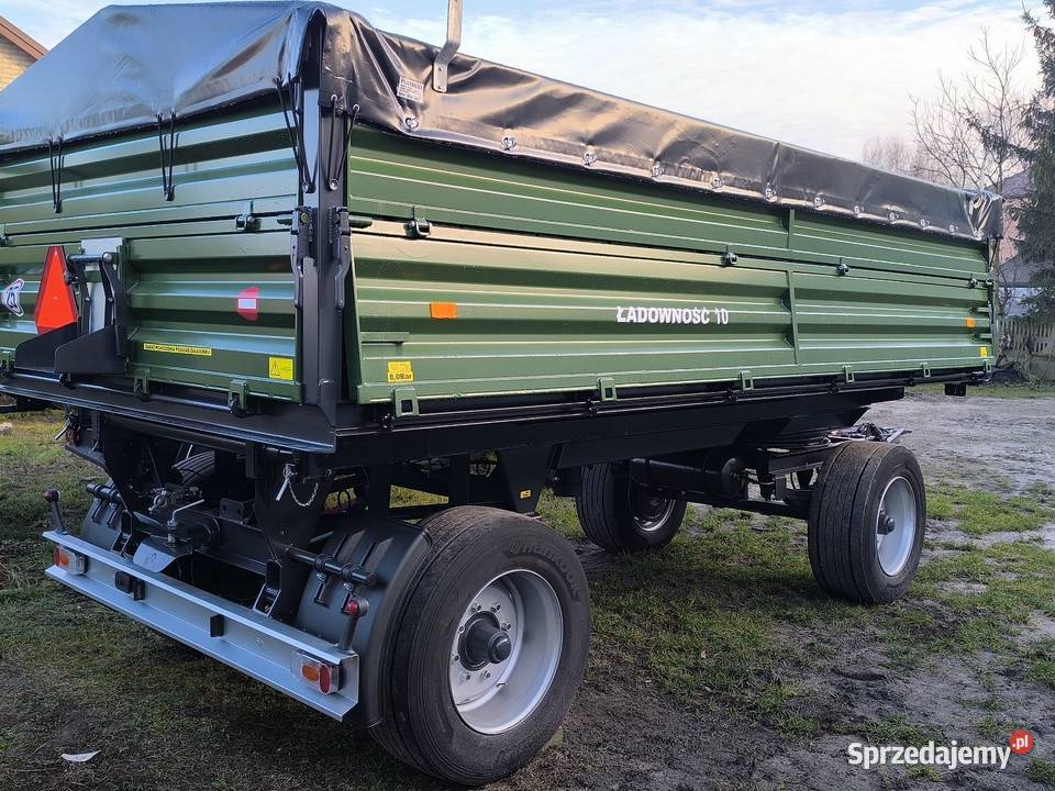 Przyczepa rolnicza BRANDYS DMC15500 dostępna FV Przyczepy rolnicze lubelskie Radzyń Podlaski