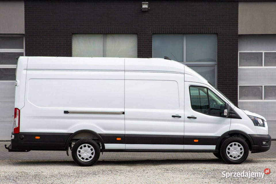 Ford Transit L4H3 MAXI Jumbo WYSOKI DACH Trend serwisowany w ASO Jarocin