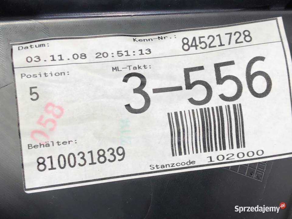 BOCZEK DRZWI LEWY PRZÓD AUDI A4 B8 Kombi 0715 podkarpackie