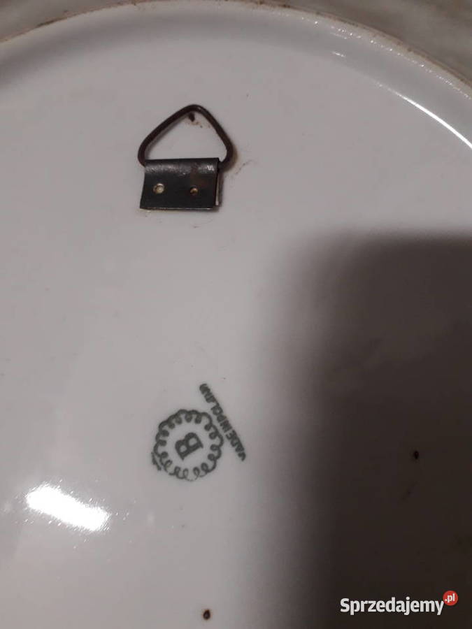 Talerz okolicznościowy sygnowany sprzedam