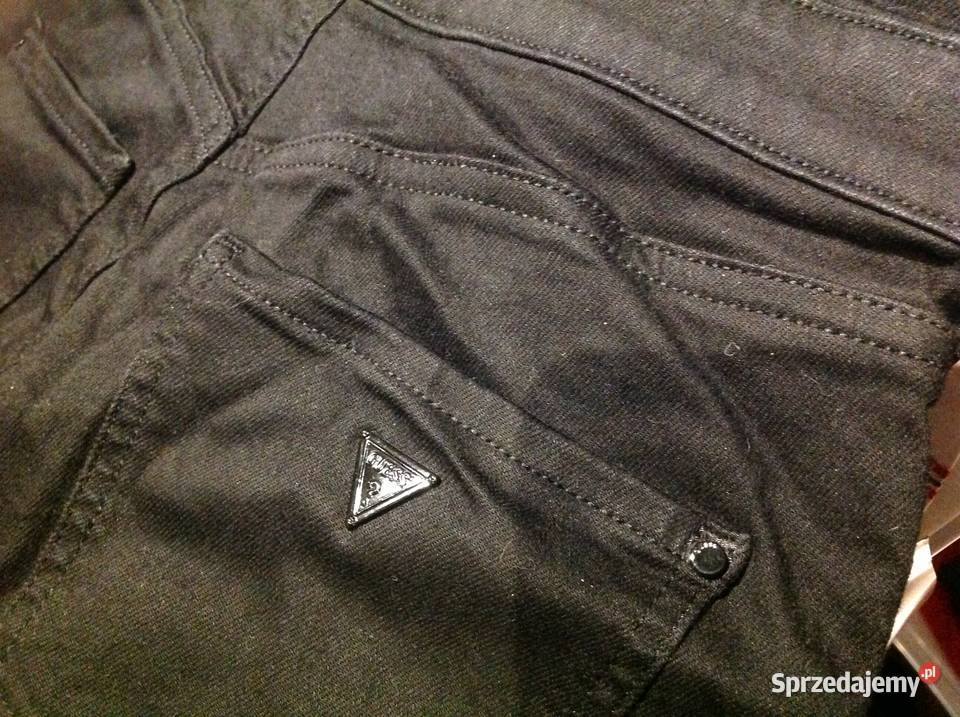 Czarny Kombinezon Jeans Damski GUESS 29 NOWY Nowa Sól