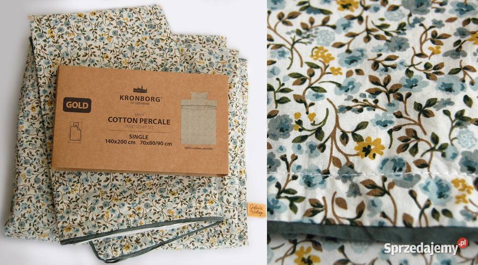 Pościel JYSK Emily komplet kołdra 140x200 wielokolorowy lubelskie Lublin