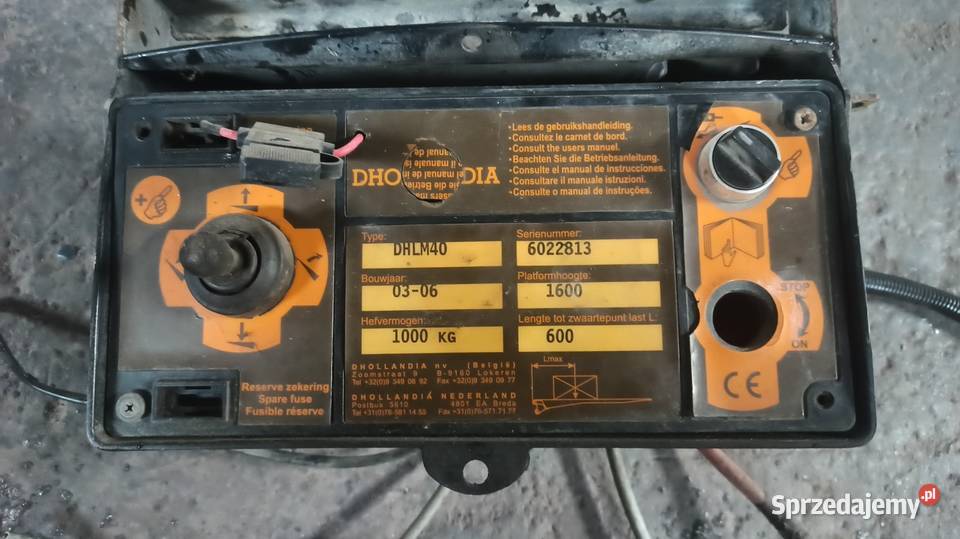 Panel sterowania winda dhollandia 12v Tarnów