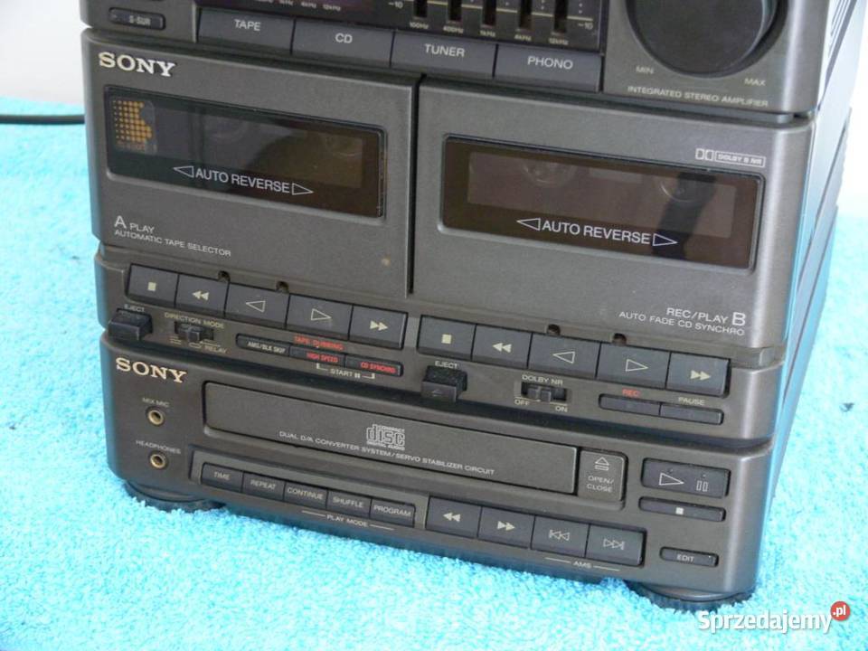 Wieża Sony HCDH77 Mocna WYSYŁKA 80