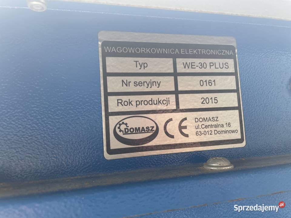 Wagorowkownica elektroniczna Domasz WE 30 Plus Podolszyn Nowy