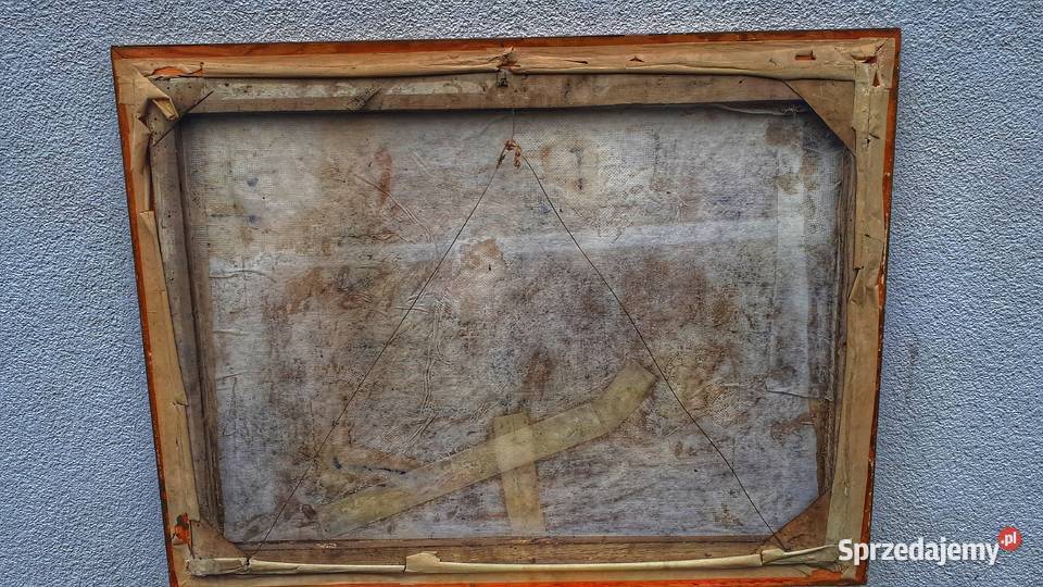 Obraz olejny płótno Lwówek Śląski