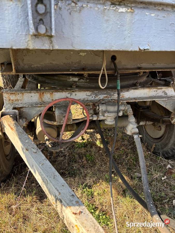 Przyczepa rolnicza AUTOSAN D732 1987r dolnośląskie Mokronos Dolny