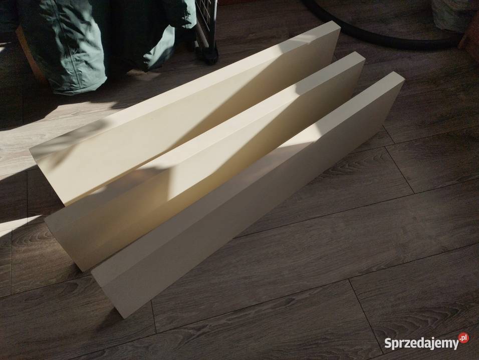 półka biała ukryte mocowania dostępne 3 sztuki wielkopolskie