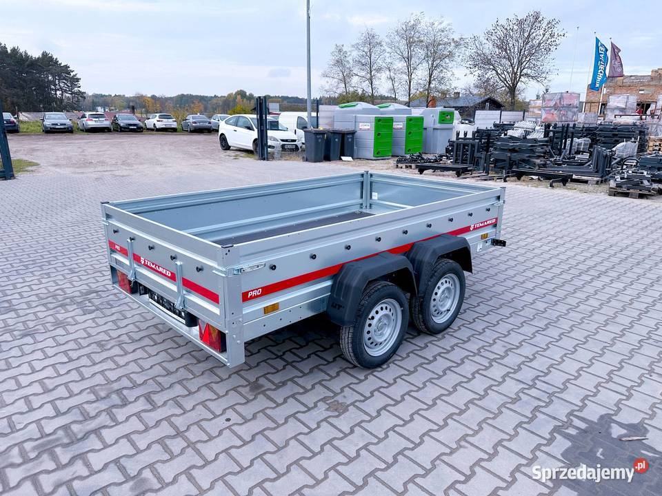TEMARED PRO 26152 przyczepa dwuosiowa 264 x 150 Cegielsko