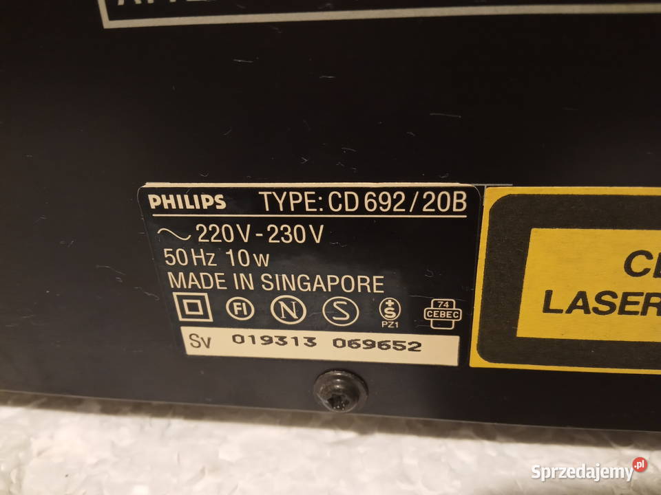 PHILIPS CD692 20B Poznań sprzedam