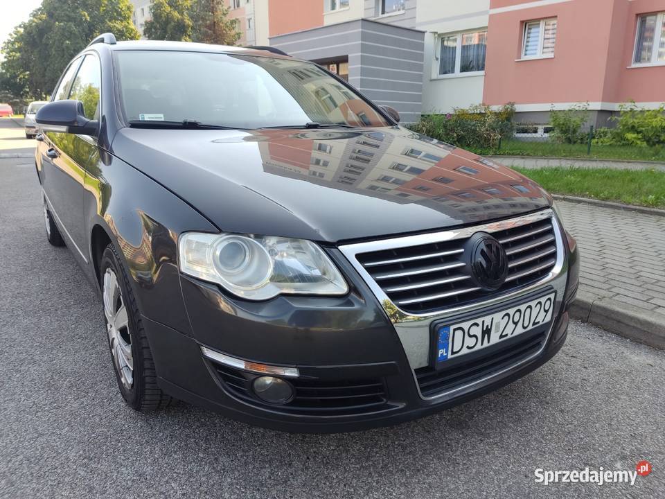 VW PASSAT B6 kombi r2006 p20d skrz manual 6 welurowa tapicerka Passat Elbląg