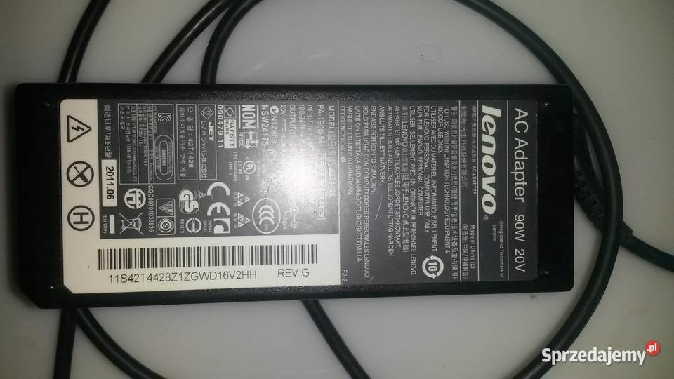 Zasilacz LENOVO PA1900541 20V 45A 90W Poznań
