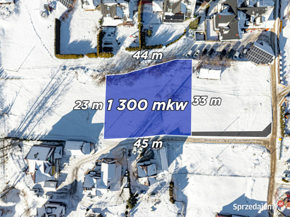 Działka budowlana z drogą Zwijacze Zakopane