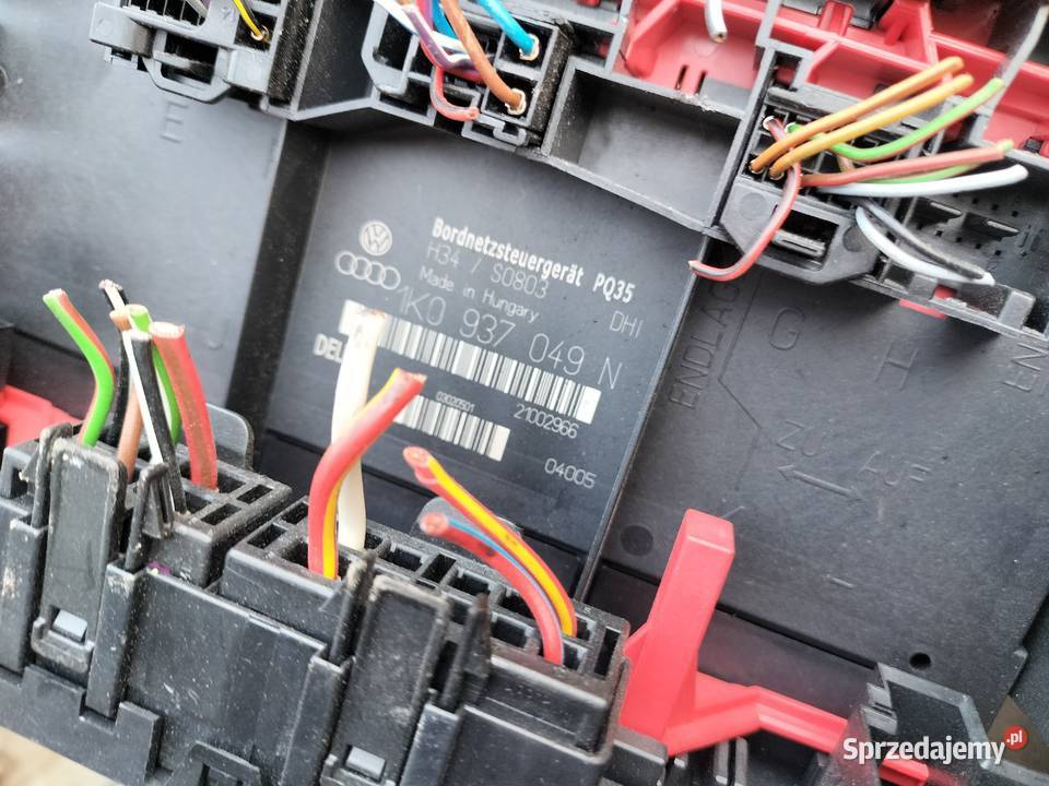 VW AUDI SEAT SKODA 1K0937049N SKRZYNKA MODUŁ BSI Kamień-Kolonia