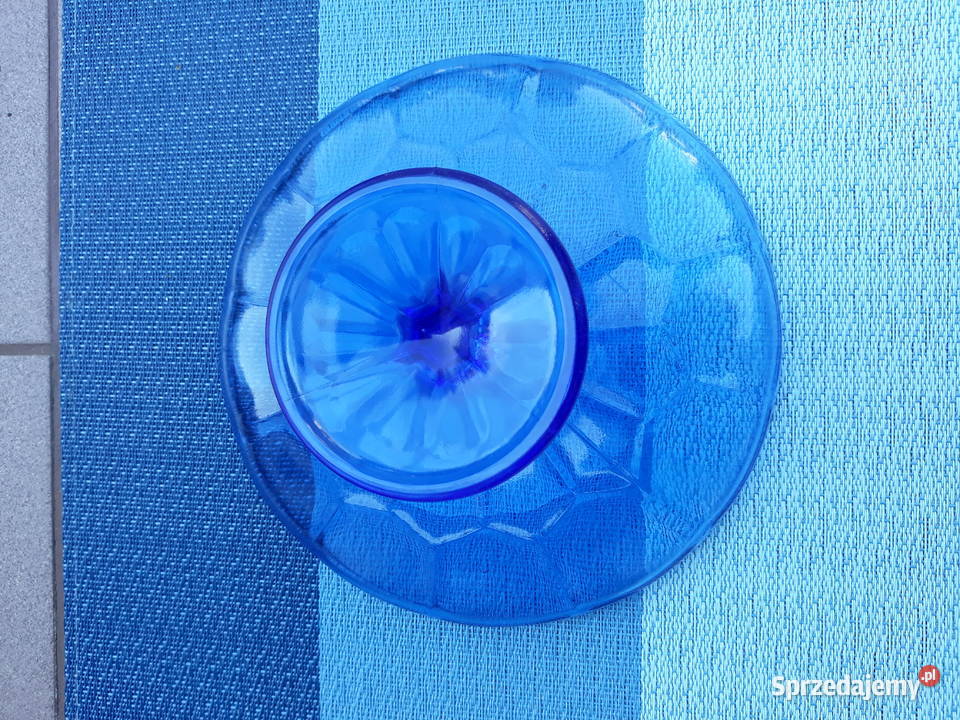 Patera szkło kolorowe Prl Porcelana i szkło Aleksandrów Łódzki
