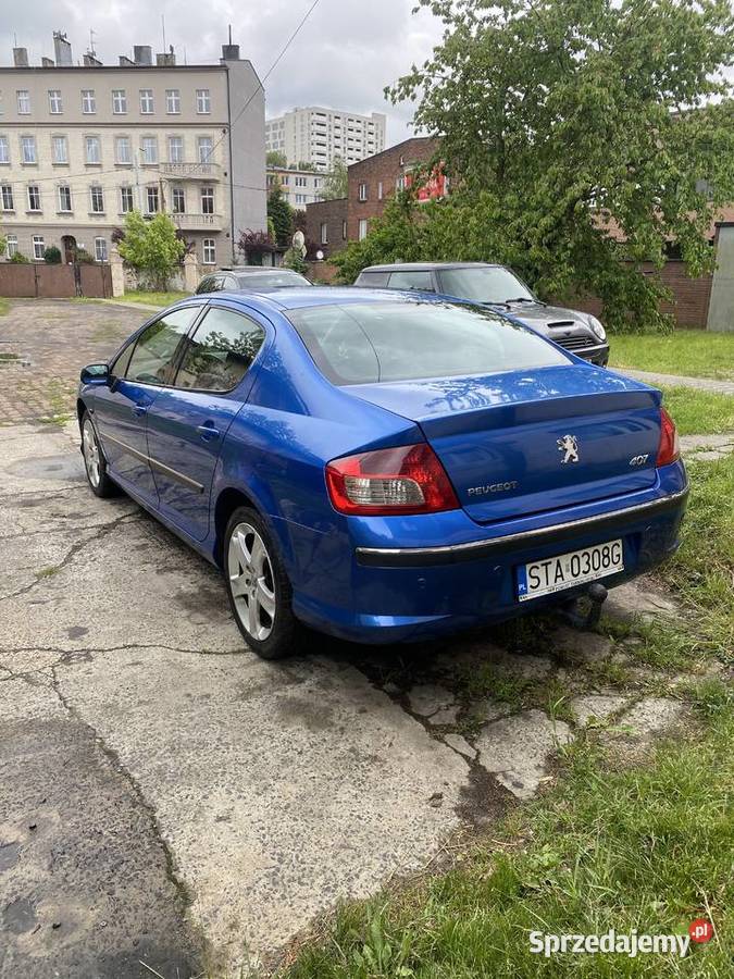 Peugeot 407 20 136 bogate wyposażenie Katowice