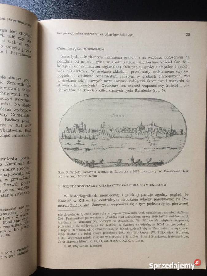 2833 Kamień Pomorski W XII i XIII Wieku Antykwariat zachodniopomorskie Szczecin