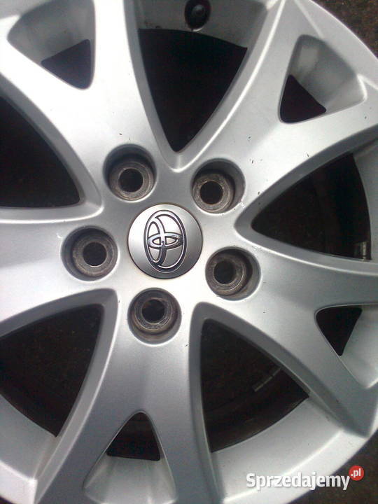 Felgi aluminiowe 16 Toyota Yaris Carolla Verso Samochodowe podkarpackie Jarosław