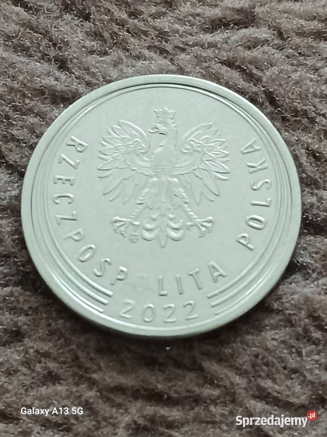 1 Złoty 2022 r Destrukt menicy Konin