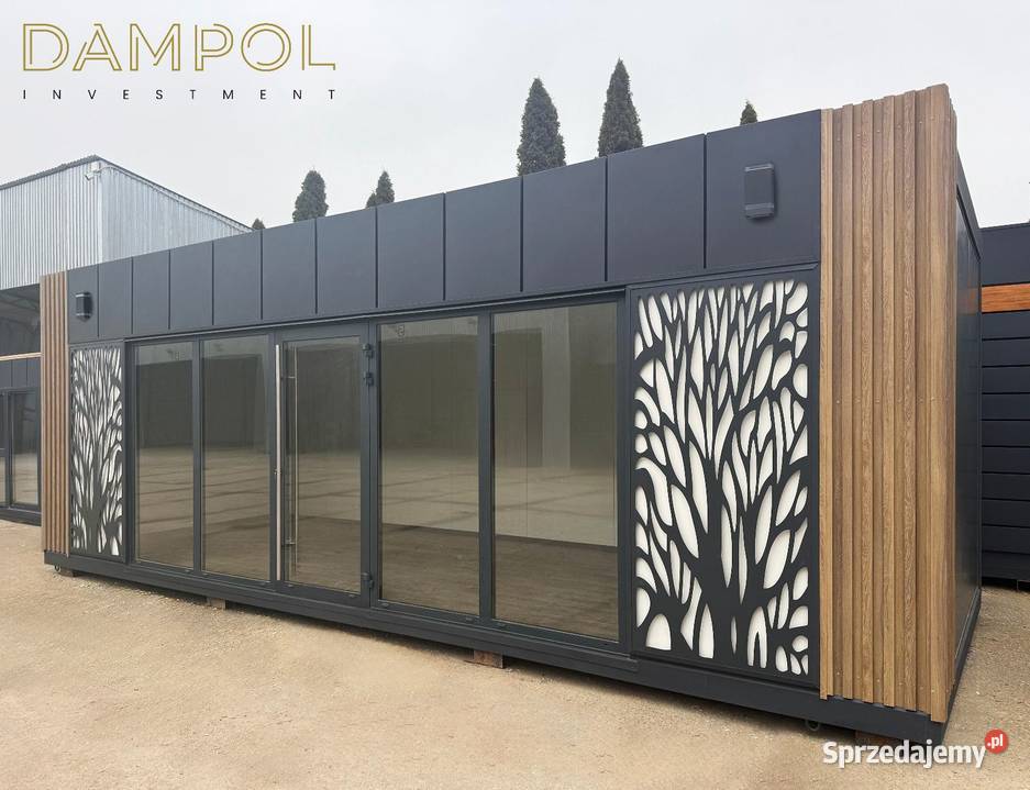 KontenerPawilon 800 300 dopracowany nowoczesny parter Opole