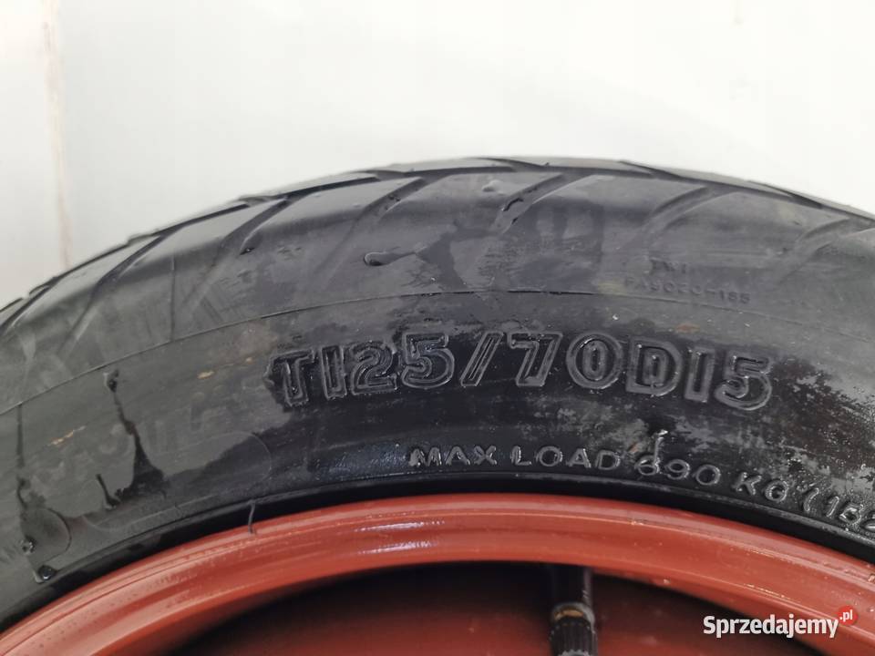 KOŁO DOJAZDOWE ZAPASOWE Honda Civic VII 12570 Chełm sprzedam
