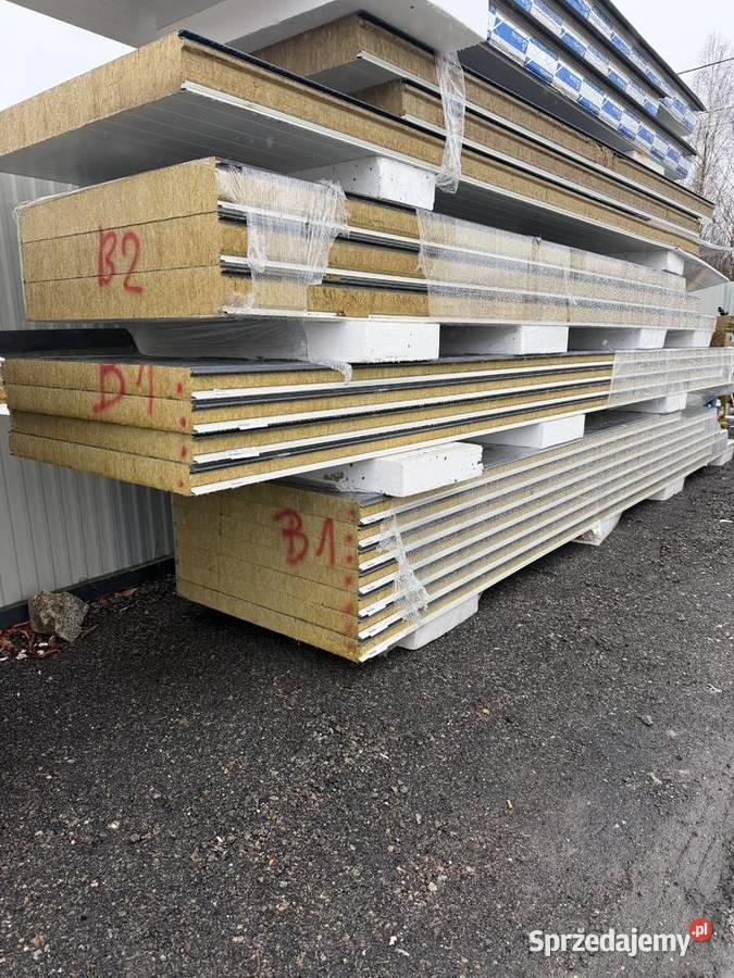 Płyta warstwowa piana PIR i WEŁNA mazowieckie Bryzgów sprzedam