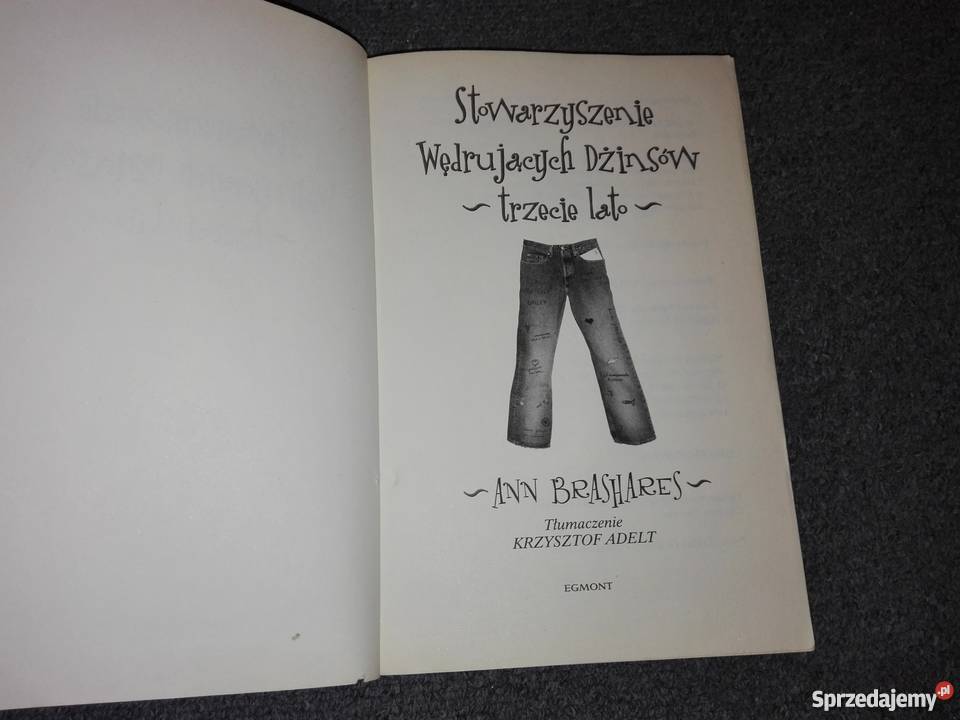 Stowarzyszenie Wędrujących Dżinsów trzecie lato Gdańsk sprzedam