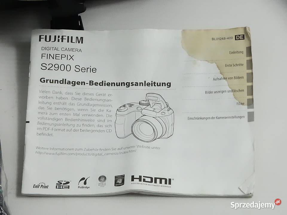 Kompletny Zestaw FujiFilm FinePix S2950 IDEALNY Biłgoraj