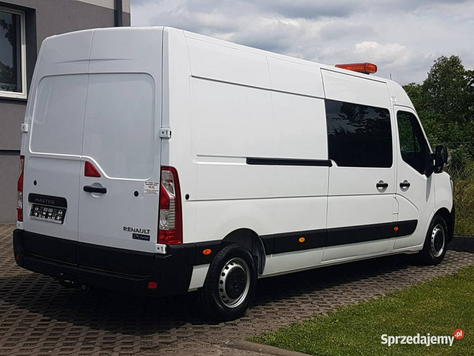 Renault Master 7 OSÓb L3H2 BRYGADÓWKA DŁUGI Poręba