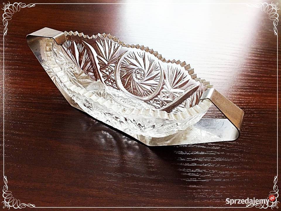 Żardiniera Stojadła Nierdzewneszklana miseczka lubuskie Żary