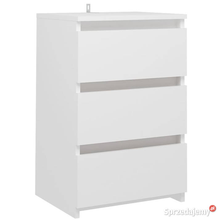Szafka nocna biała 40x35x625 materiał Warszawa