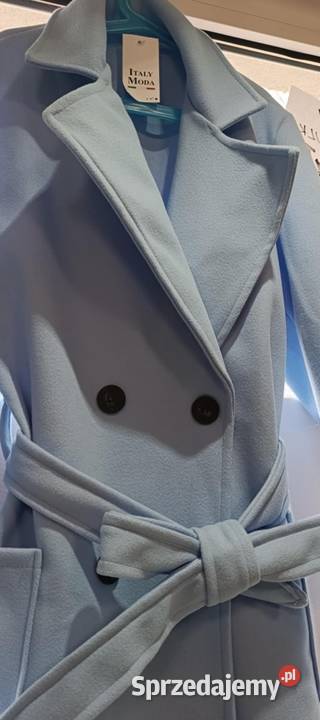 Płaszcz damski niebieski Wrocław