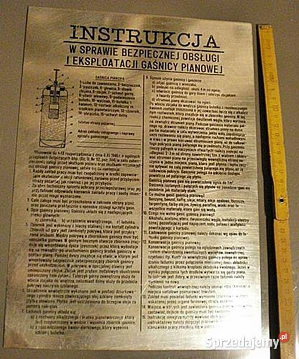 Instrukcja w sprawie bezpiecznej obsługi z PRL Ostrów Wielkopolski