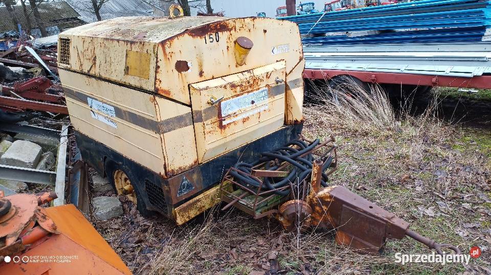 Kompresor Atlas Copco z silnik Deutz F4L 912