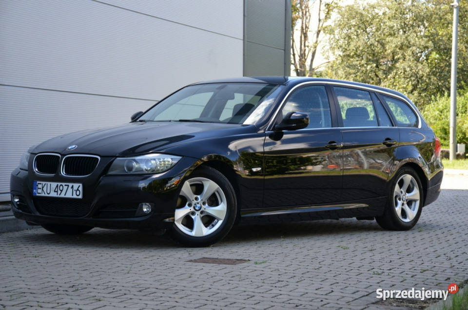 BMW 320 Czarna 320D 163 Serwis Bixenon Navi Kutno