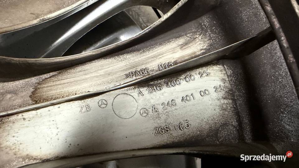 Oryginalne kołpaki Mercedes 15 A2464000025 Pozostałe