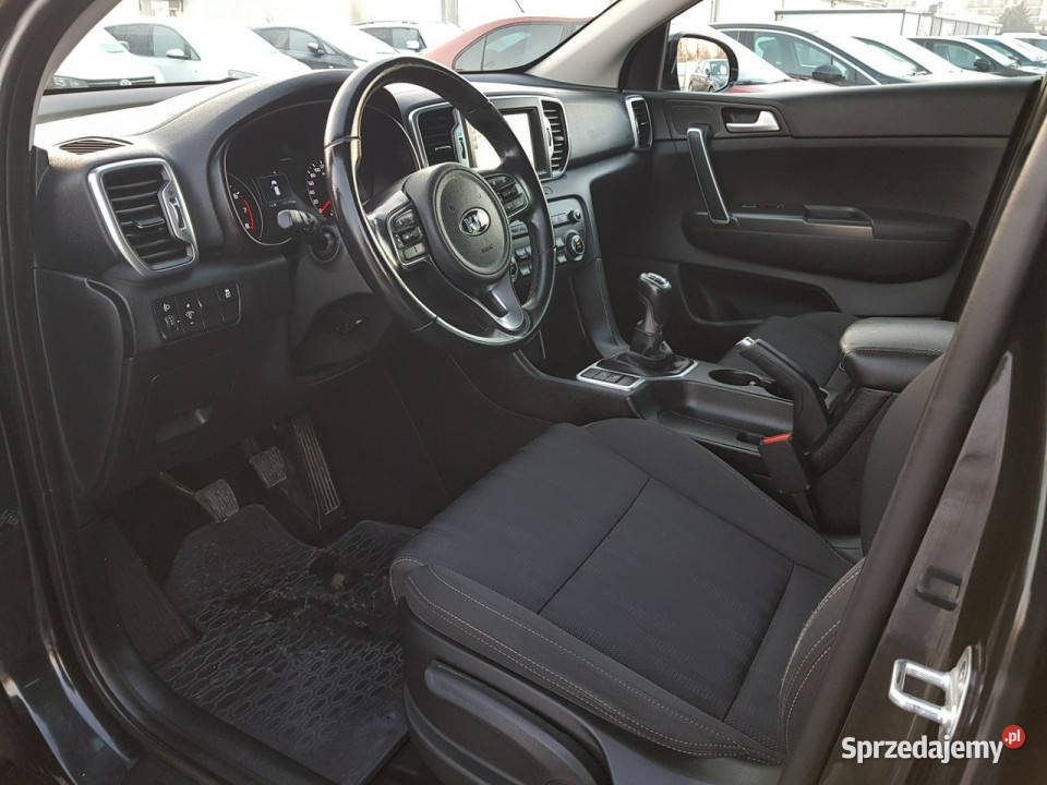 Kia Sportage 16 GDI Salon Polska Nawigacja czarny Włocławek