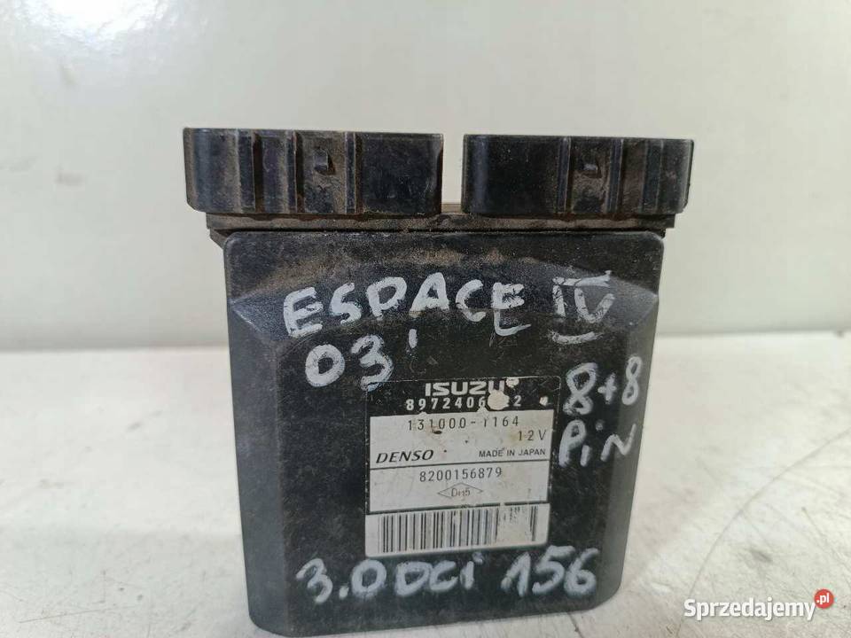MODUŁ WTRYSKÓW RENAULT ESPACE IV 30 DCI Sterowniki