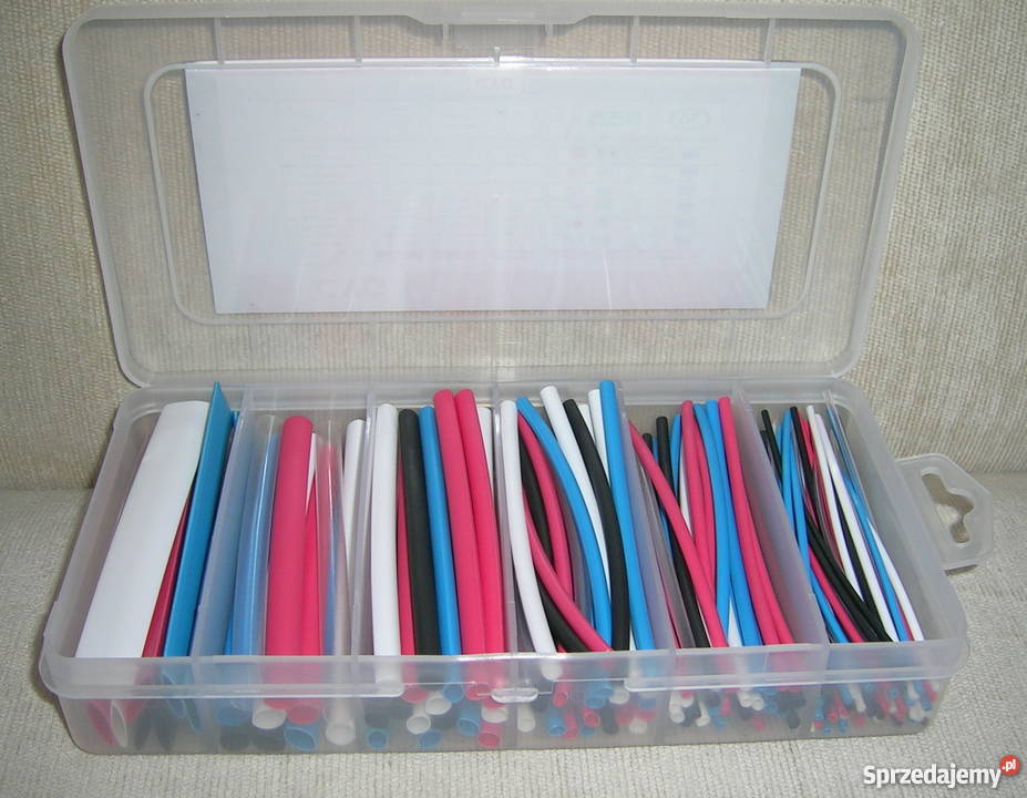 Zestaw rurek termokurczliwych 21 170 kolorowe Wyszków