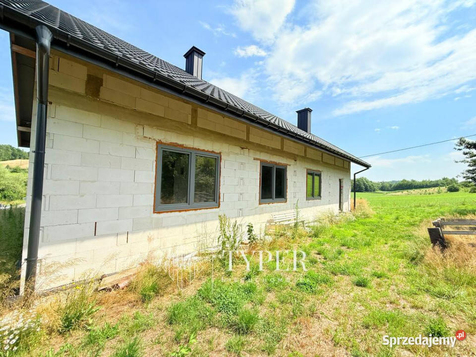 Dom w Siemiechowie do wykończenia 3974zł/m2