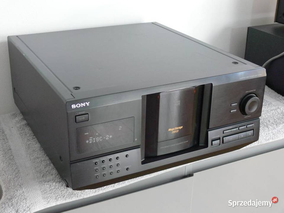 Zmieniarka na 200 CD Sony CDPCX220 TEXT sprawna podkarpackie