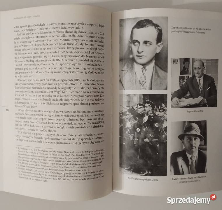 Wytropić Eichmanna Neal Bascomb Rok wydania 2009 Bełchatów