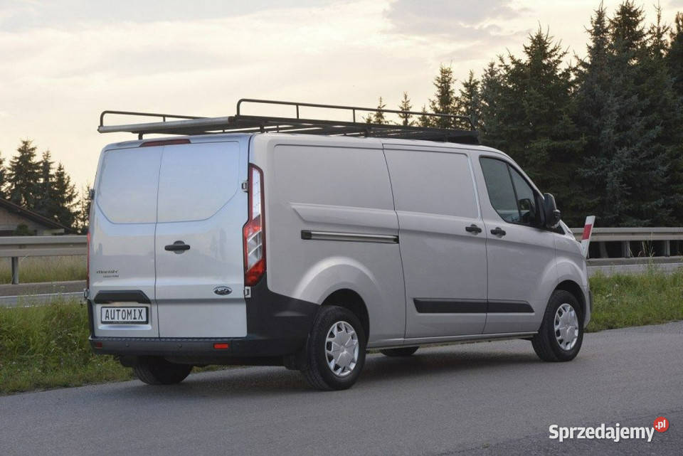Ford Transit Custom 20 TDCI bagażnik dachowy welurowa tapicerka Sędziszów Małopolski