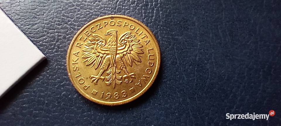Stare monety 2 złote 1983 PRL Polska cudo Lesko